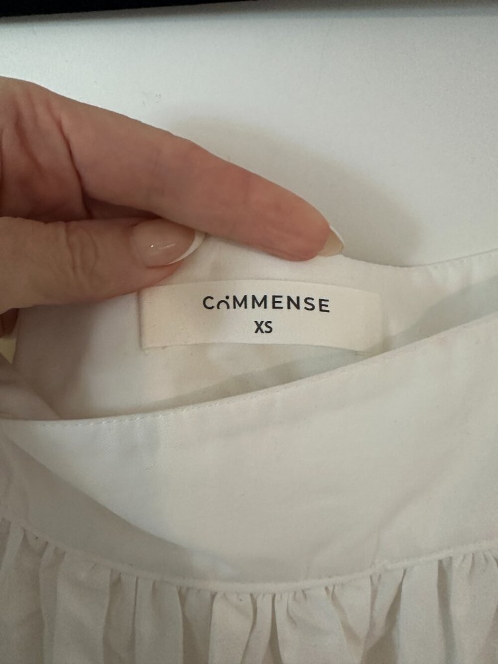Commense High Waist Flared Skirt Size XS Minimalist Chic - Picture 13 of 14
